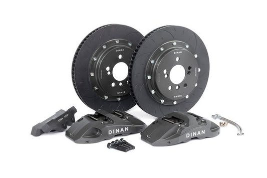 Dinan Rear Big Brake Kit - 2012-2021 BMW 2/3/4-Series Rear - 4-Piston - 370x32mm - Grey - F22/F23/F30/F31/F32/F33/F34/F36