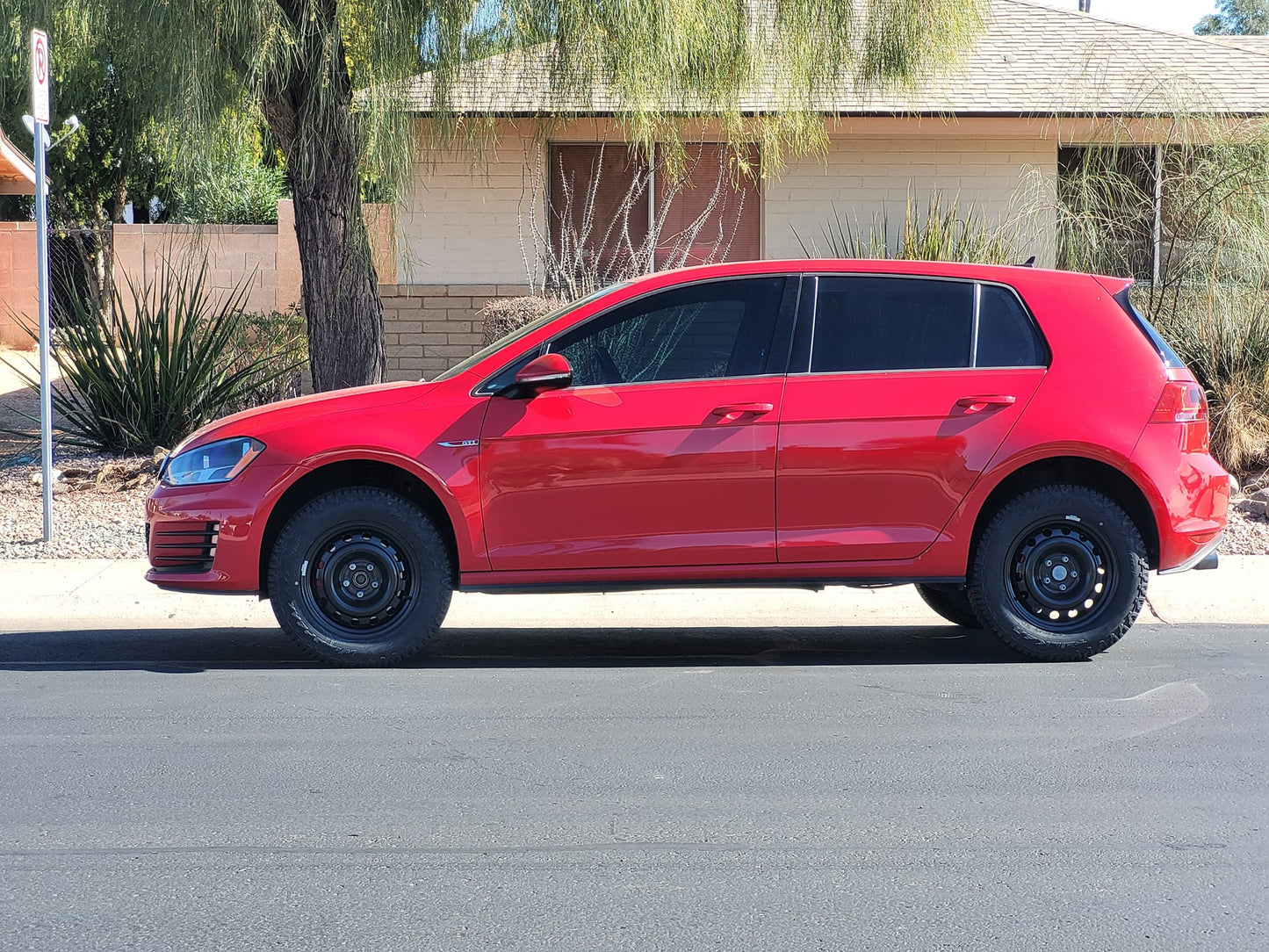 B2BFAB VW GTI Mk7 Camber Correcting Lift Kit