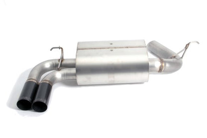 Dinan Free Flow Axle-Back Exhaust - 2012-2016 BMW 328i/428i Stainless Steel - Black Tips - F30/F31/F32/F33