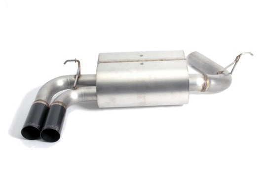 Dinan Free Flow Axle-Back Exhaust - 2012-2016 BMW 328i/428i Stainless Steel - Black Tips - F30/F31/F32/F33