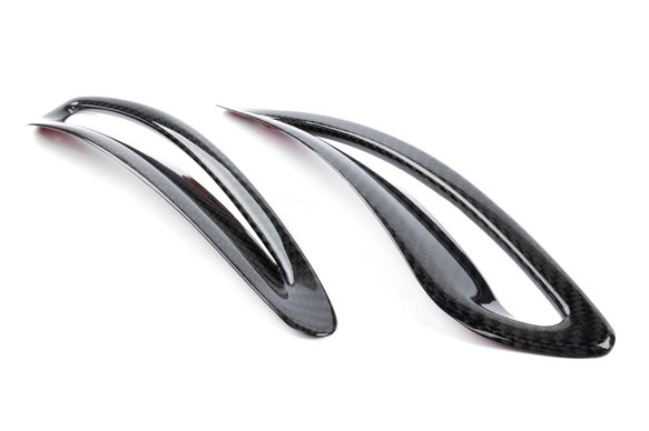 Dinan Side Hood Vent Covers - 2020-2025 Toyota GR Supra Carbon Fiber - A90/A91