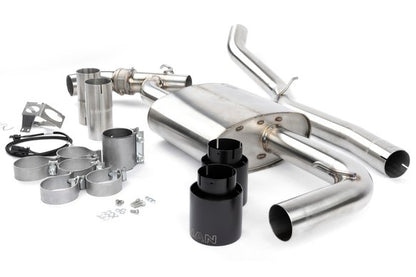 Dinan Valved Axle-Back Exhaust - 2016-2023 BMW X1/X2 xDrive28i Dinan Valved Axle-Back Exhaust - 2016-2024 MINI C'Man JCW Dinan Valved Axle-Back Exhaust - 2016-2024 MINI C'Man JCW Stainless Steel - Black Tips - F48/F39/F60/F54