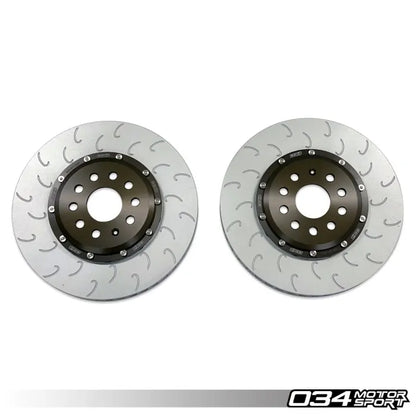 2-Piece Floating Front Brake Rotor Upgrade Kit, Volkswagen & Audi MQB and MQB EVO with 2.0T TFSI (Performance Pack)
