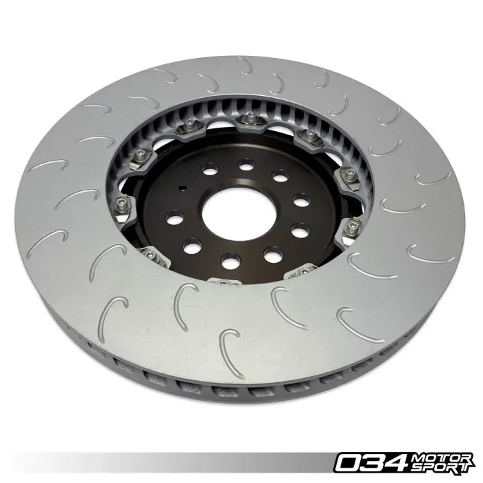 2-Piece Floating Front Brake Rotor Upgrade Kit, Volkswagen & Audi MQB and MQB EVO with 2.0T TFSI (Performance Pack)