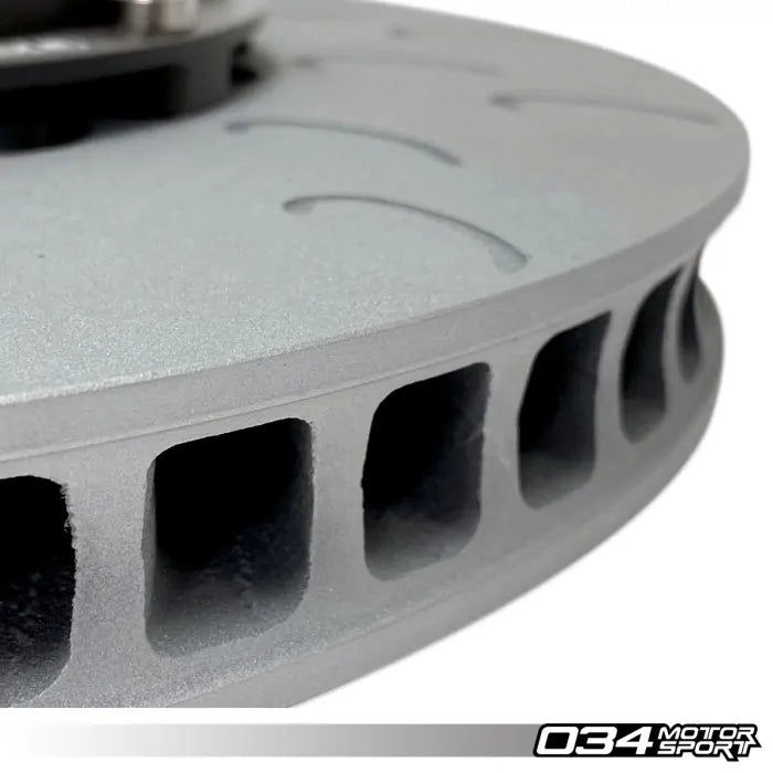 2-Piece Floating Front Brake Rotor Upgrade Kit, Volkswagen & Audi MQB and MQB EVO with 2.0T TFSI (Performance Pack)