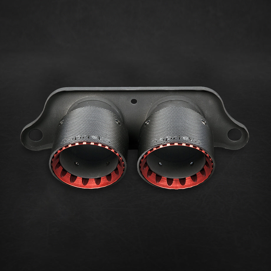Porsche 991.1/2 GT3/RS - Capristo Exhaust Tips (OEM/Capristo)