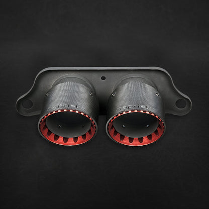 Porsche 991.1/2 GT3/RS - Capristo Exhaust Tips (OEM/Capristo)
