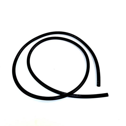 2D0-955-962 Genuine VW/Audi black washer-fluid hose supplied as a 1.3 meter service length, part identification, original product photo 1