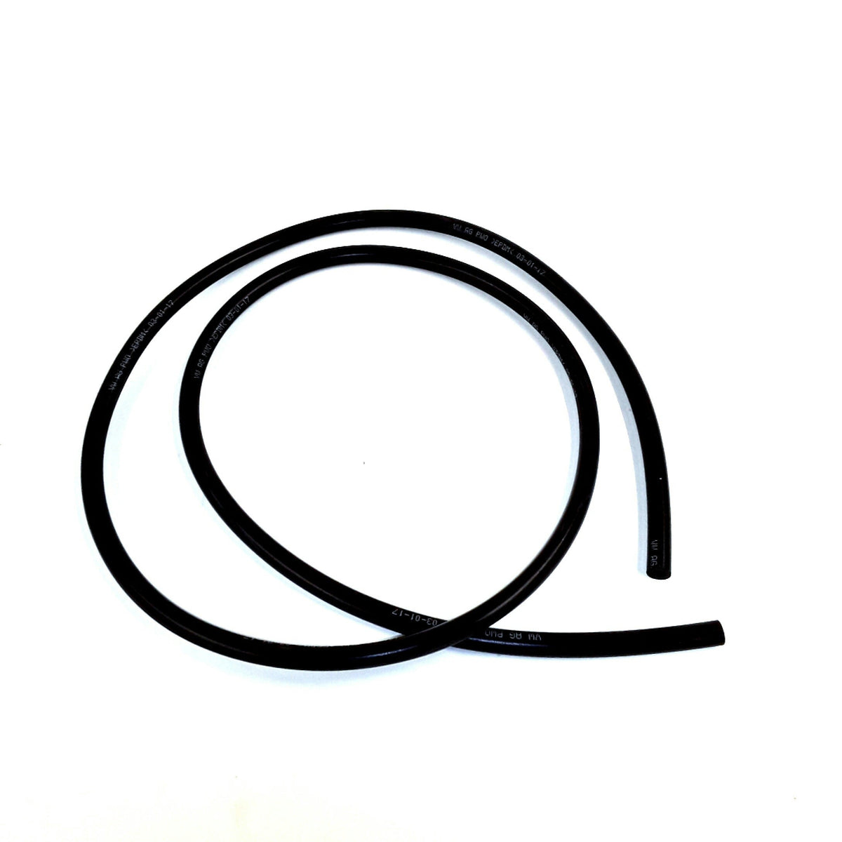 2D0-955-962 Genuine VW/Audi black washer-fluid hose supplied as a 1.3 meter service length, replacement component, repeated original archive photo 4
