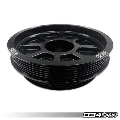 034Motorsport 3.0 TFSI Supercharger 179mm Crank Pulley Upgrade, B8/B8.5 Audi S4/S5/Q5/SQ5 & C7 Audi A6/A7