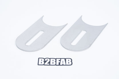 B2BFAB Weld On Dual Exhaust Spacing Tabs