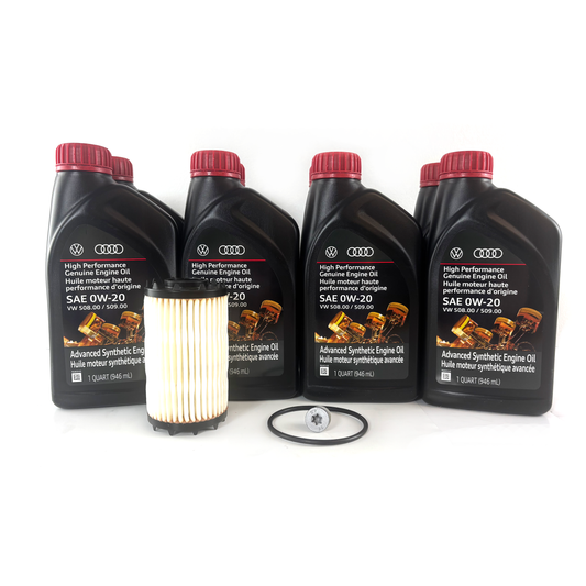 Genuine VW/Audi | Oil Change Kit 0W-20 | Audi Q7/Q8 (4M) 2019+