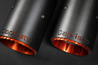 Audi S8 (D5) - Valved Catback Exhaust System + Capristo Tips (OE Actuators)
