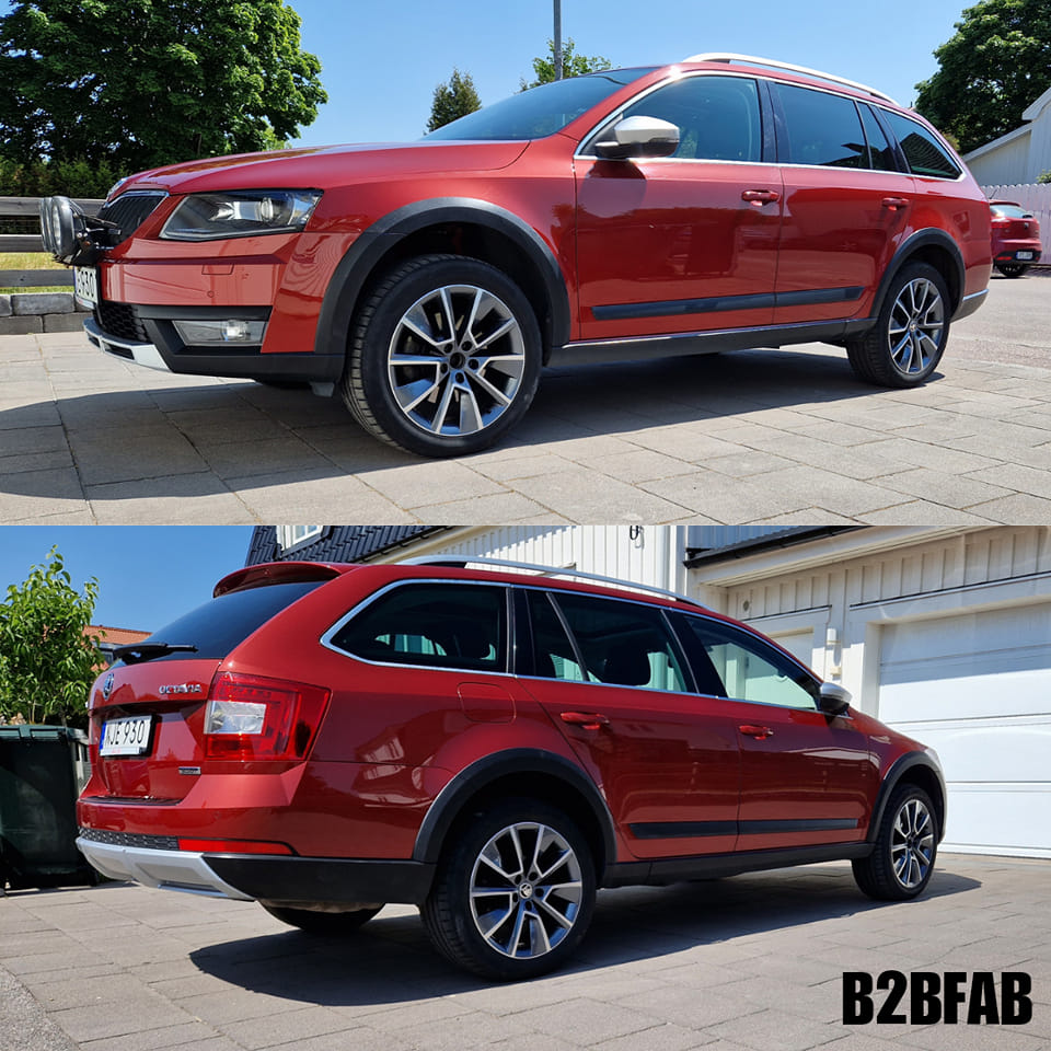 B2BFAB Skoda Octavia Scout | B8 Passat Alltrack | Seat Leon X-Perience Camber Correcting Lift Kit