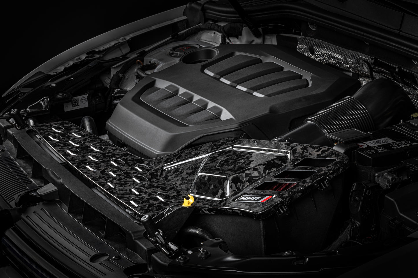 APR Intake System Cover - 2.0T EA888.4 (MQB EVO) - Forged Carbon Fiber