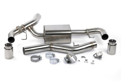 Dinan Valved Axle-Back Exhaust - 2019-2024 BMW 330i/430i Stainless Steel - Polished Tips - G20/G22