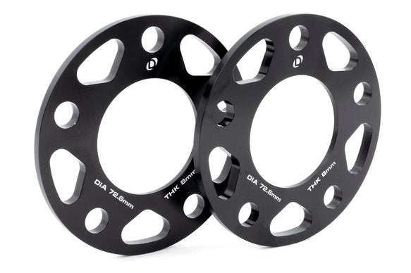 Dinan Spacers; 5x120 - 72.6mm CB - 8mm Thick Set of 2