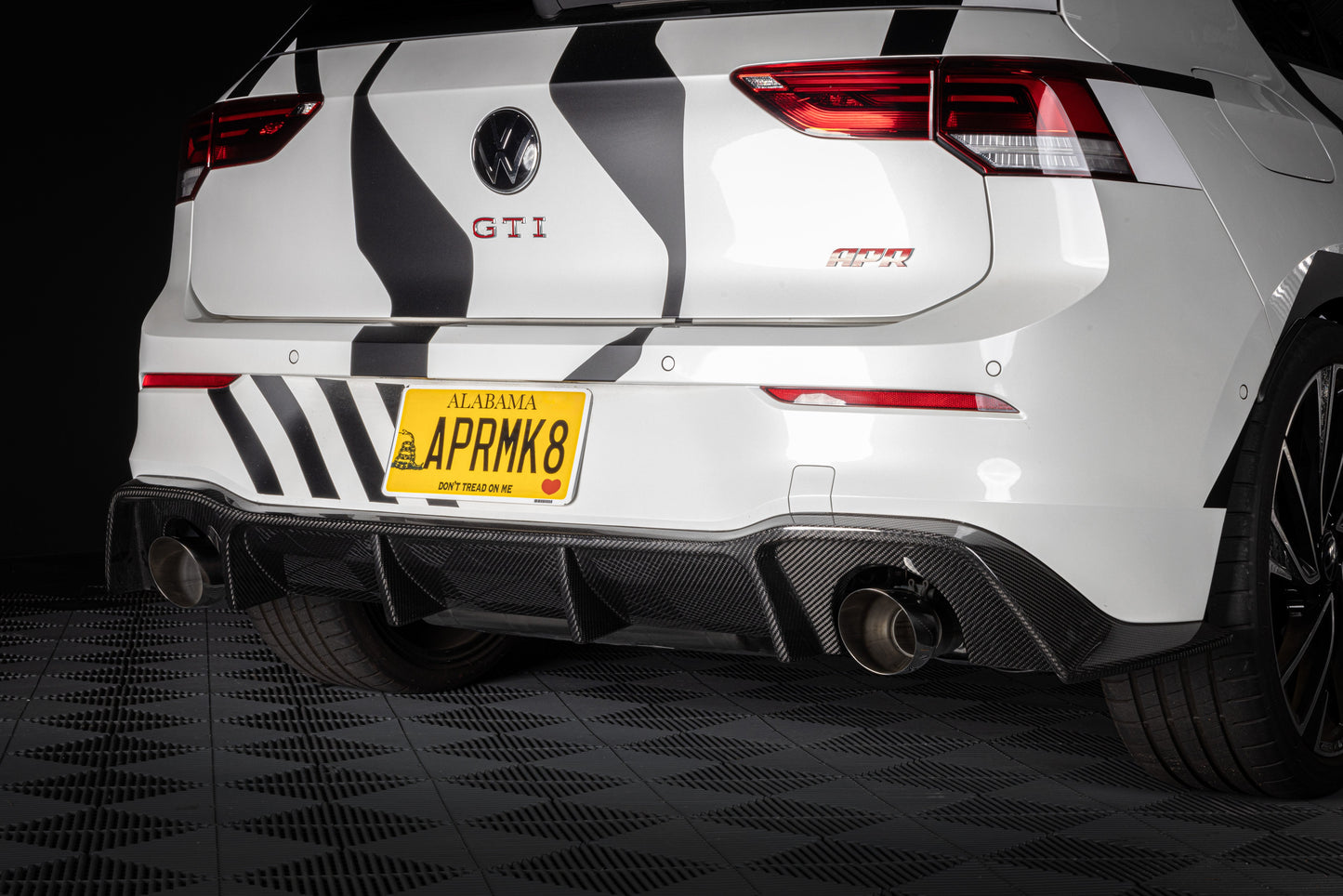 APR Carbon Fiber Rear Diffuser (MK8 GTI)