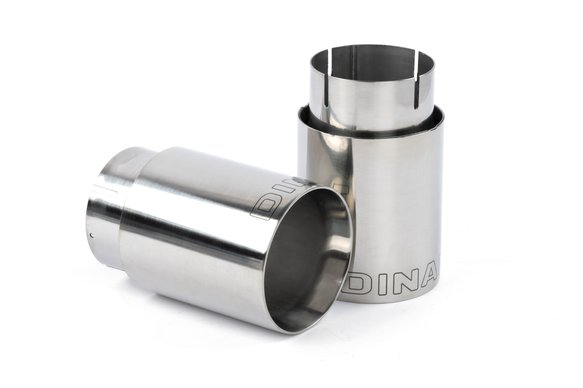Dinan Valved Axle-Back Exhaust - 2019-2024 BMW 330i/430i Stainless Steel - Polished Tips - G20/G22