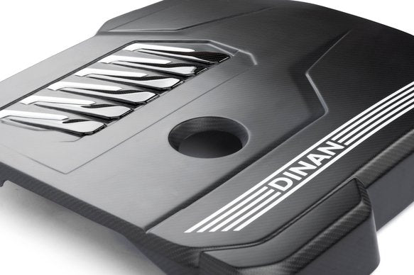 Dinan Matte Carbon Fiber Engine Cover - 2020-2025 BMW B58D Matte Carbon Fiber - G01/G02/G20/G22/G23/G26/G29/G42