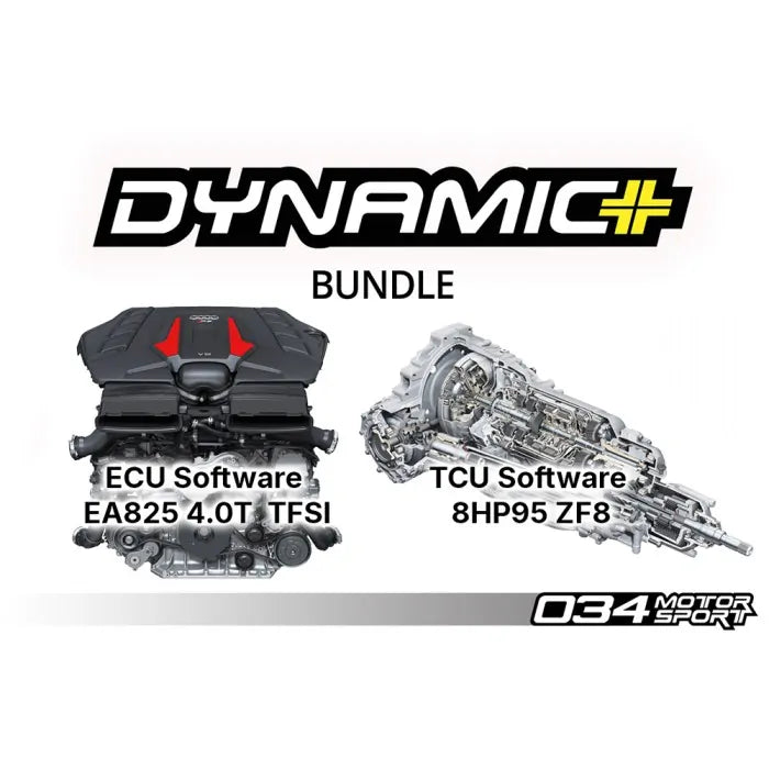 034Motorsport 4M.5 Audi SQ7 & 4M8 SQ8 EA825 4.0T Dynamic+ Performance ECU & 8HP95 ZF8 Transmission Tuning Bundle