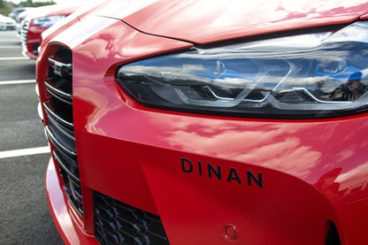 Dinan Decal Kit High Quality Vinyl - Metallic Silver / Gloss Black