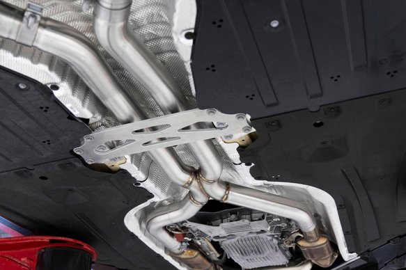 Dinan High Flow Middle Exhaust - 2023-2025 BMW M2 Stainless Steel - 3" - G87
