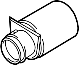 420-133-844-E Genuine VW/Audi Engine Air Filter, engine air-filter element drawing, original catalog illustration