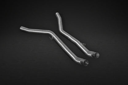 BMW X5/6M (F15/16) - Valved Exhaust + MidPipes - Stainless Tips (CES3)