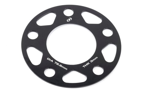 Dinan Spacers; 5x120 - 72.6mm CB - 3mm Thick Set of 2