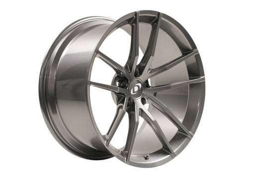 Forgeline AR1 Performance Wheel Set - 2018-2023 BMW M550i xDrive Front: 20 x 9 - Rear: 20 x 10 - Silver - Dinan Center Cap - G30
