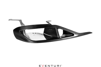 Eventuri Toyota A90 Supra Black Carbon Headlamp Race Duct