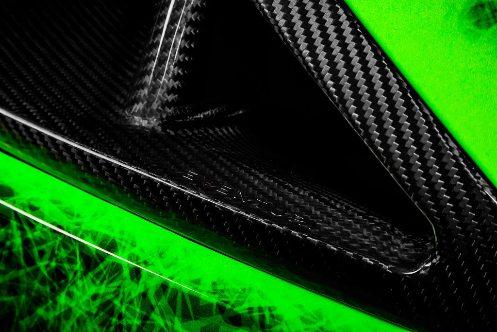 Eventuri Toyota A90 Supra Black Carbon Headlamp Race Duct