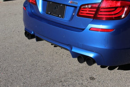 Dinan Free Flow Axle-Back Exhaust - 2012-2016 BMW M5 Stainless Steel - Black Tips - F10