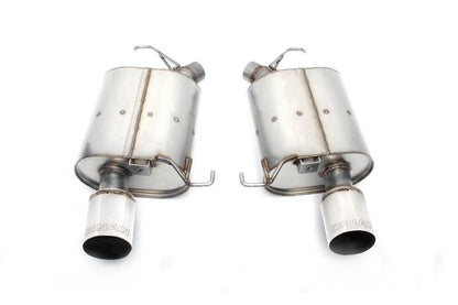 Dinan Free Flow Axle-Back Exhaust - 2011-2016 BMW 535i Stainless Steel - Polished Tips - F10
