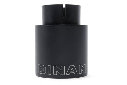 Dinan Double-Walled 4" Clamp-On Exhaust Tip (Black Ceramic) Black - 4" Outlet, 3" Inlet