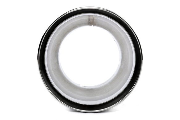 Dinan Double-Walled 4" Clamp-On Exhaust Tip (Polished) Polished - 4" Outlet, 2.75" Inlet