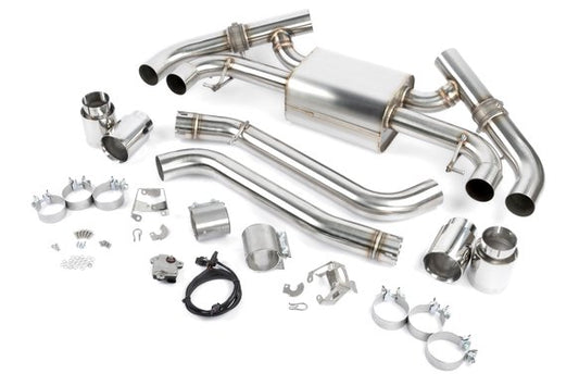 Dinan Valved Axle-Back Exhaust - 2022-2025 BMW M240i Stainless Steel - Polished Tips - G42