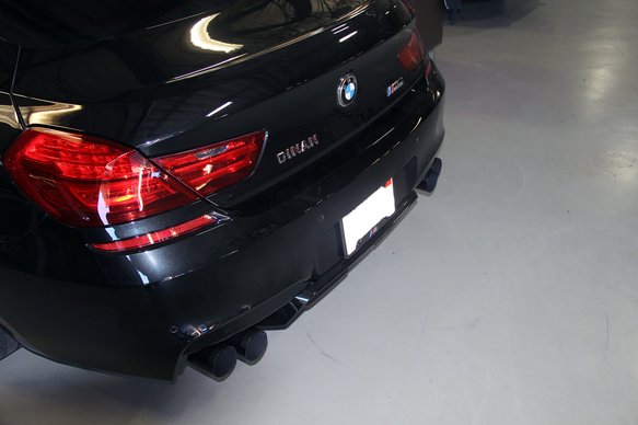 Dinan Free Flow Axle-Back Exhaust - 2012-2019 BMW M6 Stainless Steel - Polished Tips - F06/F12/F13