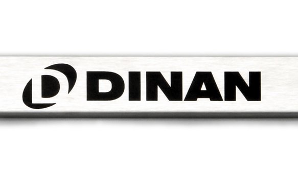 Dinan License Plate Frame Stainless Steel - Brushed Finish