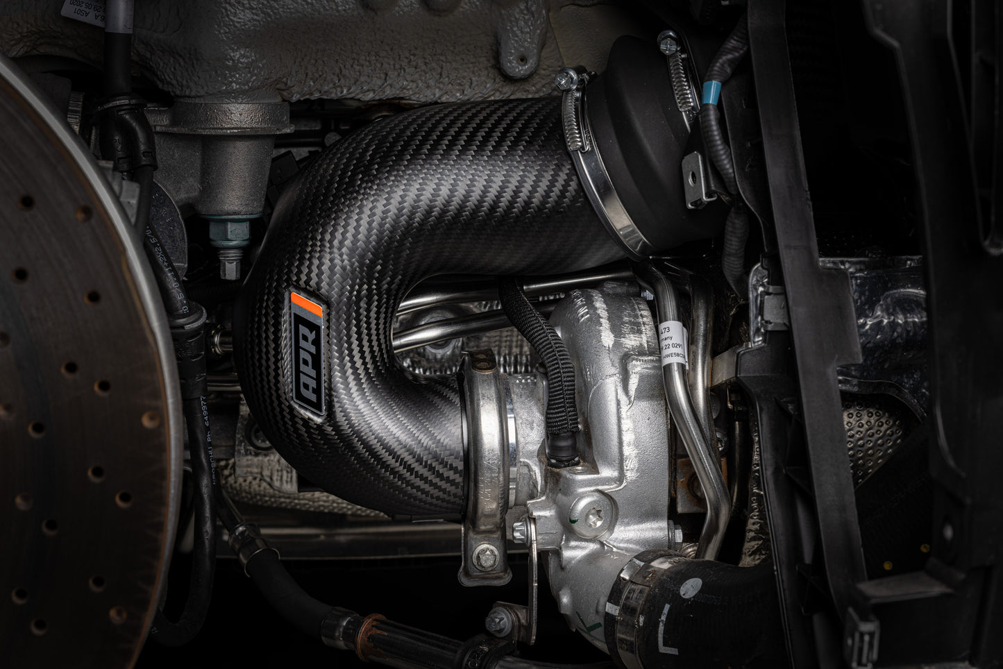 APR Carbon Fiber Intake System w/ Turbo Inlet Pipes: Porsche 911 (992) 3.0T/3.7T
