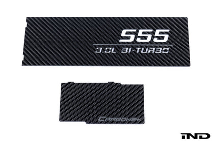 Carbonex F8X (S55) Carbon Charge Cooler Cover