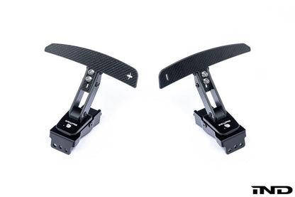 JQ Werks / MadTrace Porsche Clubsport Magnetic Shift Paddle Set - Carbon