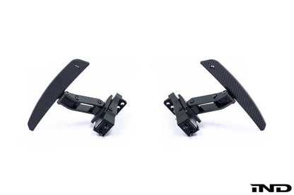 JQ Werks / MadTrace Porsche Clubsport Magnetic Shift Paddle Set - Carbon