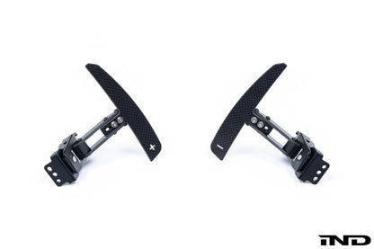 JQ Werks / MadTrace Porsche Clubsport Magnetic Shift Paddle Set - Carbon