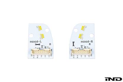 Motorsport+ F5X MINI Cooper Race Style Yellow DRL LED Module Set