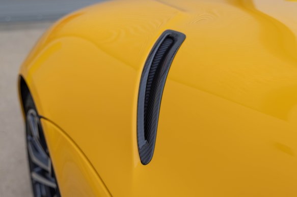 Dinan Side Hood Vent Covers - 2020-2025 Toyota GR Supra Carbon Fiber - A90/A91
