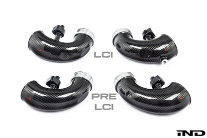 Eventuri F9X X5M / X6M Pre-LCI Carbon Turbo Inlet Set