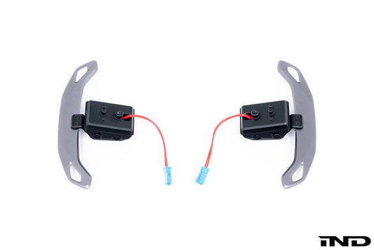 JQ Werks / MadTrace BMW G-Chassis Clubsport Magnetic Shift Paddle Set - Billet Aluminum V2