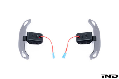 JQ Werks / MadTrace BMW F-Chassis Clubsport Magnetic Shift Paddle Set - Billet Aluminum V2